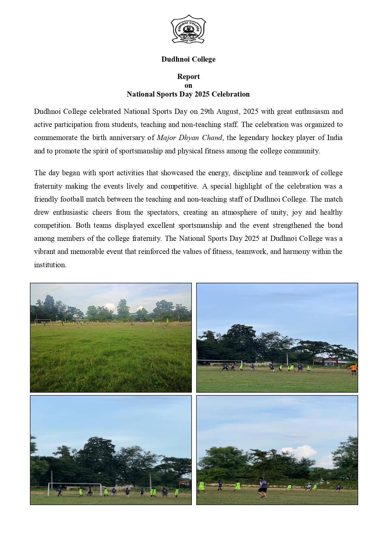 Dudhnoi College