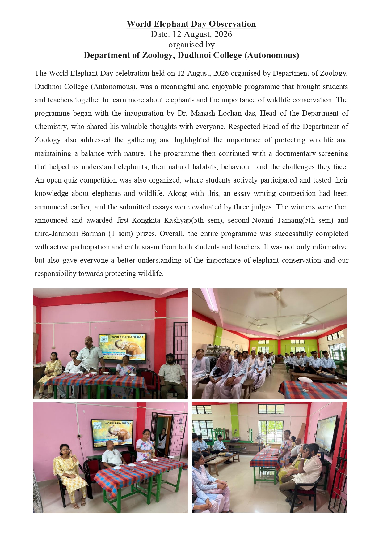 Dudhnoi College